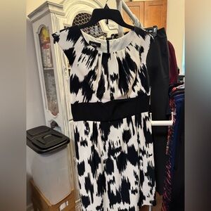 Alyx Black and White Women's Dress